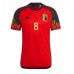 Fotbalové Dres Belgie Youri Tielemans #8 Domácí MS 2022 Krátký Rukáv